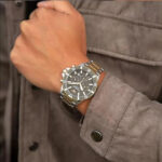 ⁦Emporio-ArmaniDiver Chronograph Green Dial Men's Watch AR11361⁩ - الصورة ⁦2⁩